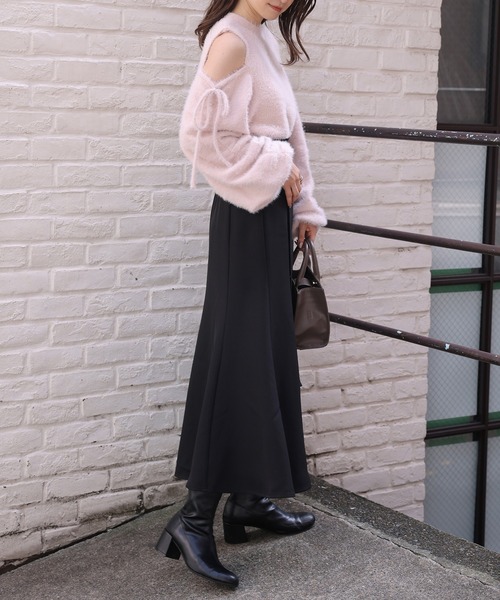 sheller マルチフェザーニット one after another NICE CLAUP（ワンアフターアナザーナイ