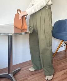 ワイドフィットパンツ