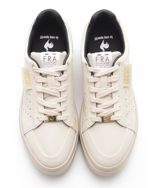 emmi（エミ）の「【le coq sportif】LA ｾ?ｳﾞﾙ PF（スニーカー・レディース・ベージュ・24.5cm/24cm/23.5cm/23cm）」の6枚目の写真