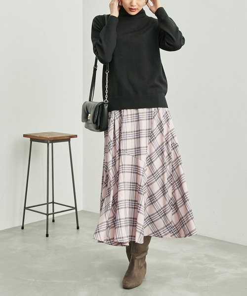 ROPE' PICNIC（ロペピクニック）の「チェックボリュームスカート
