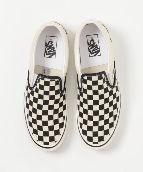 VANS（バンズ）の「VANS　CLASSIC SLIP-ON 98 DX（スリッポン・メンズ・チェック・26/27/28/26.5/27.5）」の3枚目の写真
