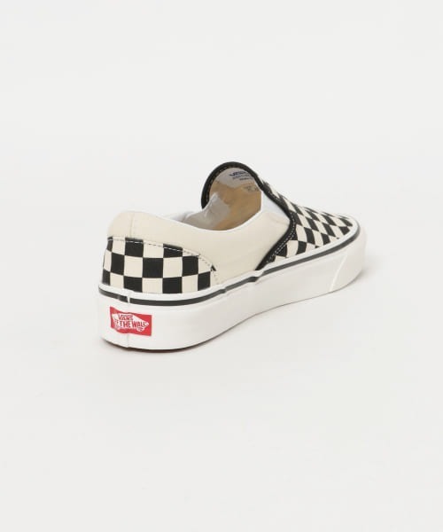 VANS（バンズ）の「VANS　CLASSIC SLIP-ON 98 DX（スリッポン・メンズ・チェック・26/27/28/26.5/27.5）」の4枚目の写真