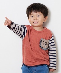 kladskap | ライオンポケット接結長袖Tシャツ(Tシャツ/カットソー)