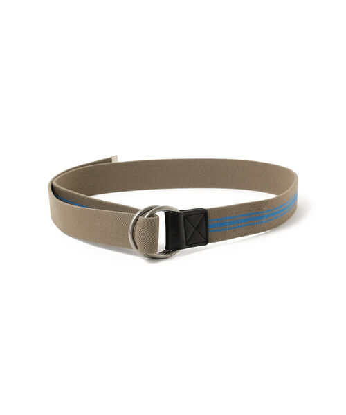 BEAMS BOY(ビームスボーイ)の「GEVAERT BANDWEVERIJ / Wリング ライン ベルト 22FW(ベルト・レディース・グレー/サックスブルー/ベージュ・ONE SIZE)」の11枚目の写真