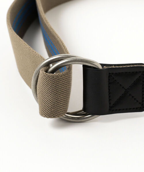 BEAMS BOY(ビームスボーイ)の「GEVAERT BANDWEVERIJ / Wリング ライン ベルト 22FW(ベルト・レディース・グレー/サックスブルー/ベージュ・ONE SIZE)」の12枚目の写真