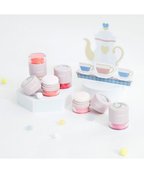 allolun.(オールオルン)の「オールオルン ぽんぽんチーク(チーク・キッズ・ピンク/オレンジ/レッド/ベビーピンク/ローズ・FREE)」の14枚目の写真