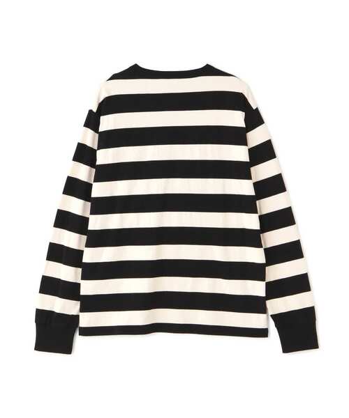 schott（ショット）の「Schott/ショット/WIDE BORDER POCKET T-SHIRT/ワイドボーダー ポケットTシャツ（Tシャツ/カットソー・メンズ・ネイビー/その他4/ブラック/その他/ワイン・2XL/XL/M/L）」の22枚目の写真