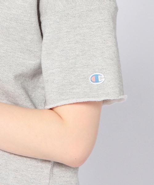 Champion(チャンピオン)の「Another Edition×Championプリントショートスリーブ/BC AE×Champion PRT SSL◆(Tシャツ/カットソー・レディース・ブラック/グレー/イエロー・フリー)」の10枚目の写真