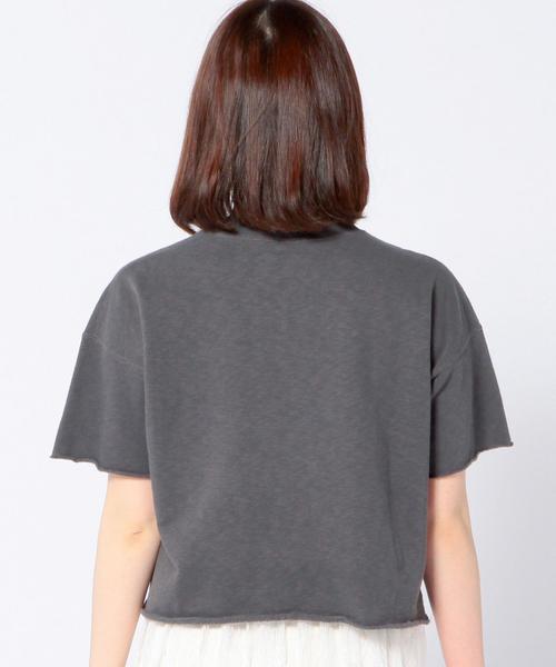Champion(チャンピオン)の「Another Edition×Championプリントショートスリーブ/BC AE×Champion PRT SSL◆(Tシャツ/カットソー・レディース・ブラック/グレー/イエロー・フリー)」の13枚目の写真