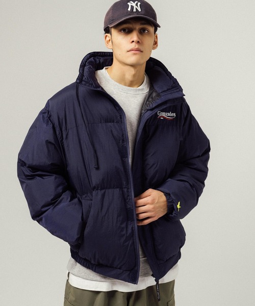 Mark Gonzales マークゴンザレス スタンドカラー中綿ダウンジャケット