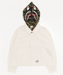 1ST CAMO SHARK HOODIE WIDE JACKET L
