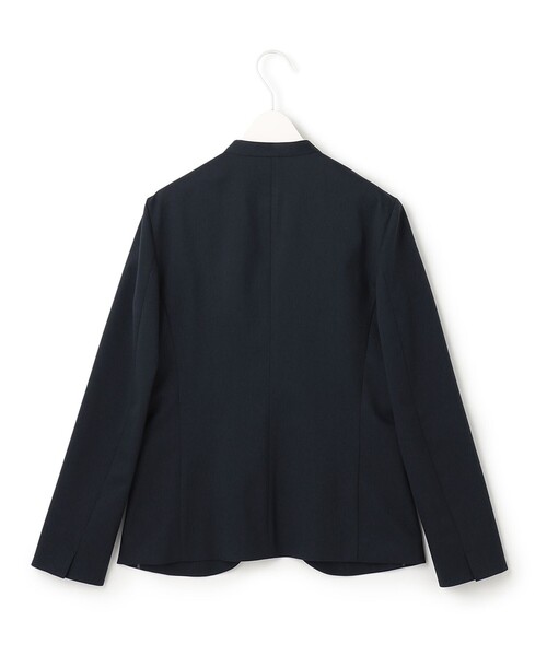 ICB(アイシービー)の「【洗える】 37.5TRストレッチ ノーカラージャケット(ノーカラージャケット・レディース・ネイビー系/ブラック系・00/4/0/6/2)」の8枚目の写真
