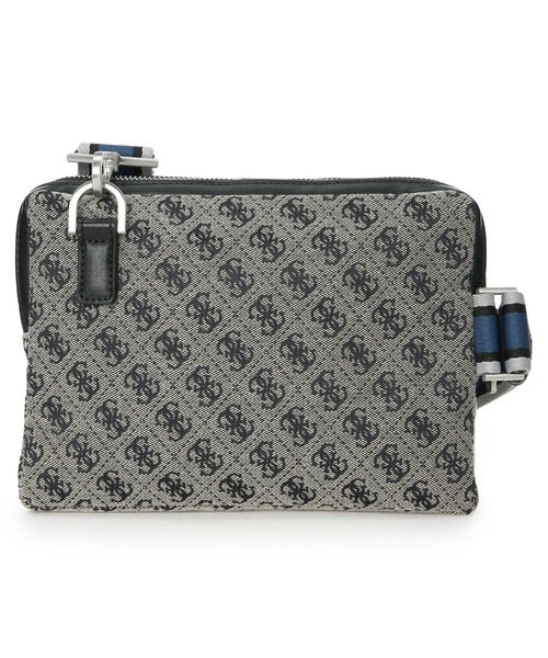 Guess（ゲス）の「STRAVE  Crossbody（ショルダーバッグ・メンズ・ブラック/ライトベージュ/グレー・ONE SIZE）」の10枚目の写真