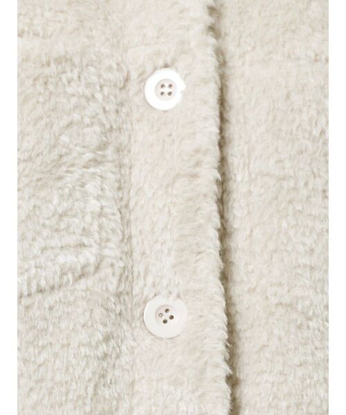 EMODA（エモダ）の「オーバーボアブルゾン（ブルゾン・レディース・アイボリー/ブラック/グレー・FREE）」の19枚目の写真