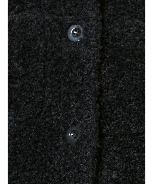 EMODA（エモダ）の「オーバーボアブルゾン（ブルゾン・レディース・アイボリー/ブラック/グレー・FREE）」の9枚目の写真