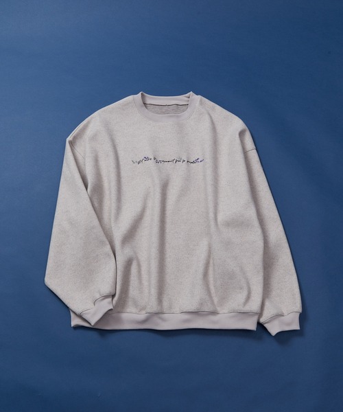 JUNRED（ジュンレッド）の「ウーリーニットバルーンプルオーバー（スウェット・メンズ・ブラック/ダークグリーン/ダークパープル/ベージュ系その他2・S/M/L）」の7枚目の写真