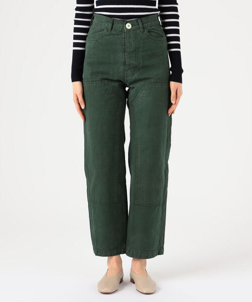 セール】JESSE KAMM コットン パッチワークハイウエストパンツ（その他