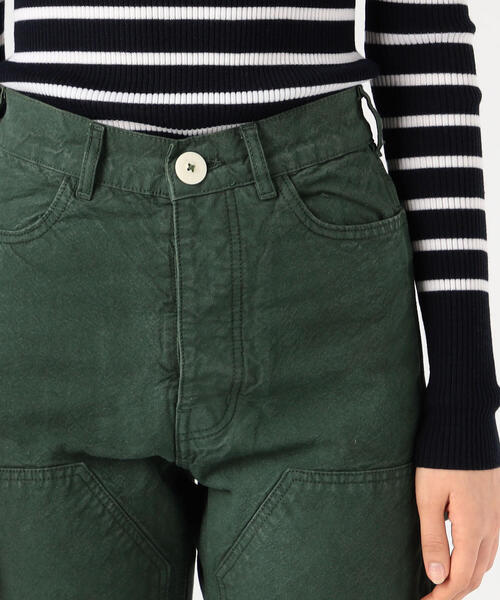 セール】JESSE KAMM コットン パッチワークハイウエストパンツ（その他