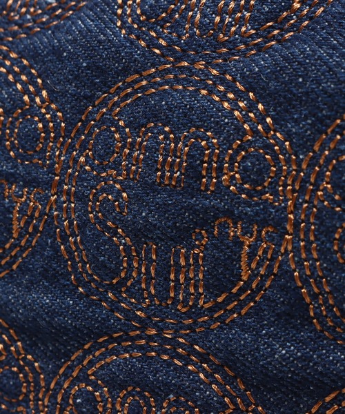 ANNA SUI デニム パンツ デザイン バッグ ブランド ロゴ チャーム付 22AW-ANPT04_BLU_df29c37b-0bdf-