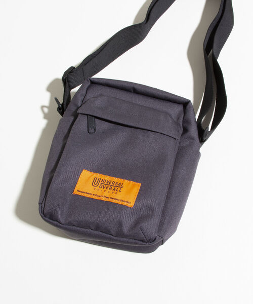UNIVERSAL OVERALL(ユニバーサルオーバーオール)の「【UNIVERSAL OVERALL/ユニバーサルオーバーオール】スクエアミニショルダーバッグ(ショルダーバッグ・メンズ・チャコールグレー/バーガンディー/ブラック/ブルー・FREE)」の8枚目の写真