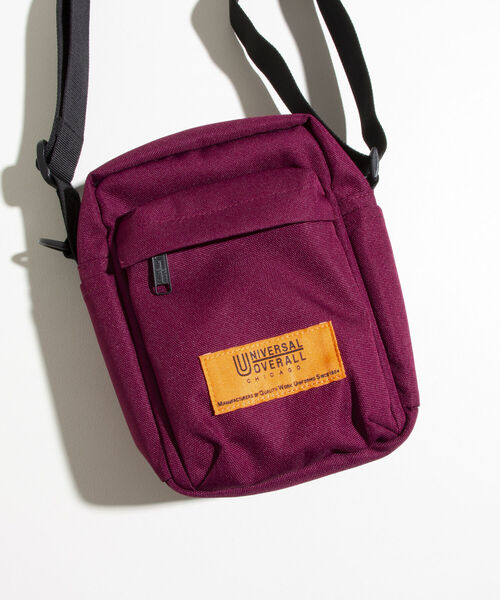 UNIVERSAL OVERALL(ユニバーサルオーバーオール)の「【UNIVERSAL OVERALL/ユニバーサルオーバーオール】スクエアミニショルダーバッグ(ショルダーバッグ・メンズ・チャコールグレー/バーガンディー/ブラック/ブルー・FREE)」の10枚目の写真