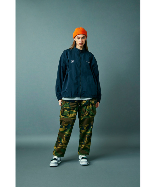 WHIZLIMITED(ウィズリミテッド)の「WRAP KNIT CAP(ニットキャップ/ビーニー・メンズ・ブラック/オレンジ・FREE)」の3枚目の写真