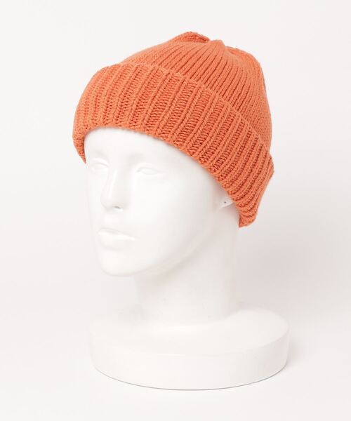 WHIZLIMITED(ウィズリミテッド)の「WRAP KNIT CAP(ニットキャップ/ビーニー・メンズ・ブラック/オレンジ・FREE)」の7枚目の写真