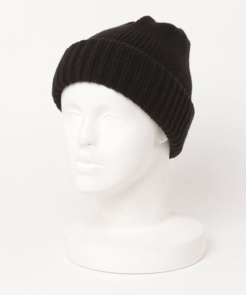 WHIZLIMITED(ウィズリミテッド)の「WRAP KNIT CAP(ニットキャップ/ビーニー・メンズ・ブラック/オレンジ・FREE)」の4枚目の写真