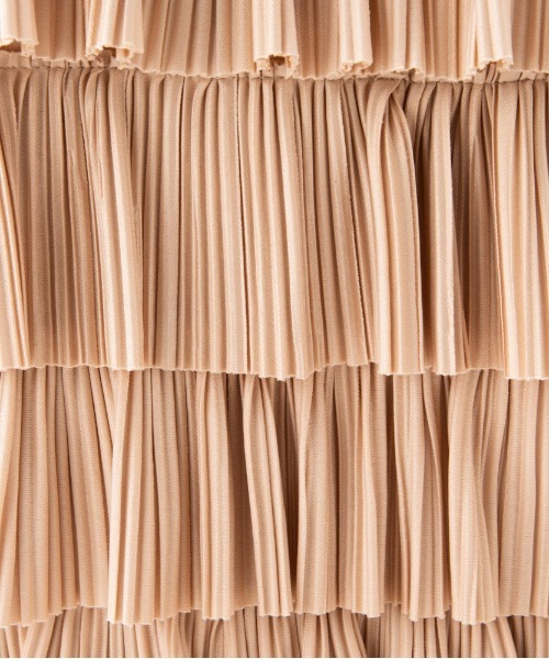 Casselini(キャセリーニ)の「Casselini(キャセリーニ)プリーツフリルトート(トートバッグ・レディース・ベージュ/イエロー/ブルー/ブラック・FREE)」の13枚目の写真