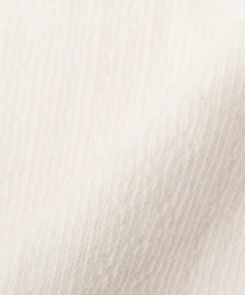 petit main（プティマイン）の「入卒リボン付きハイソックス（ソックス/靴下・キッズ・オフホワイト/ネイビー・S/M/L）」の5枚目の写真