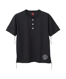 HYSTERIC GLAMOUR | Healthknit/ヘンリーネック半袖 Tシャツ(Tシャツ/カットソー)