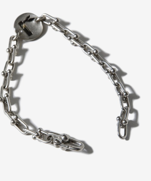 rehacer（レアセル）の「rehacer : Retro Chain bracelet / レトロ チェーン ブレスレット（ブレスレット・メンズ・シルバー/ゴールド・FREE）」の5枚目の写真