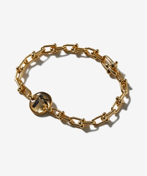 rehacer（レアセル）の「rehacer : Retro Chain bracelet / レトロ チェーン ブレスレット（ブレスレット・メンズ・シルバー/ゴールド・FREE）」の4枚目の写真