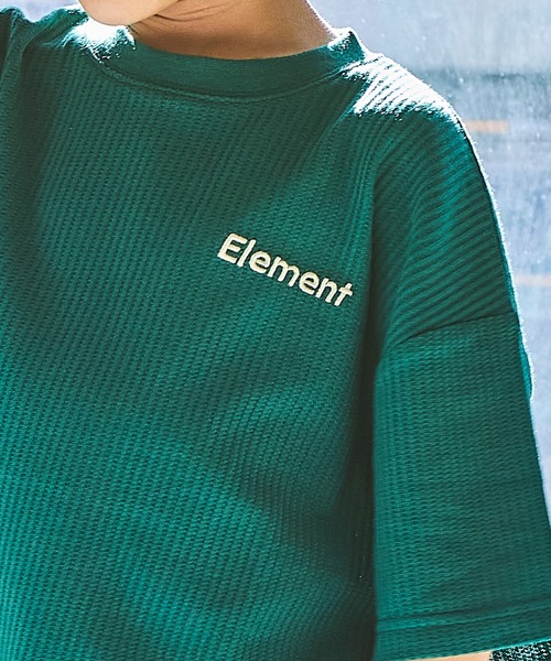 PAIRMANON STREET(ペアマノンストリート)の「【PAIRMANON STREET】【ふんわりワッフル】ワンポイント刺繍半袖Tシャツ(Tシャツ/カットソー・キッズ・イエロー/ブラック/グリーン/ネイビー/アイボリー・90/100/110/140/150/120/130)」の10枚目の写真