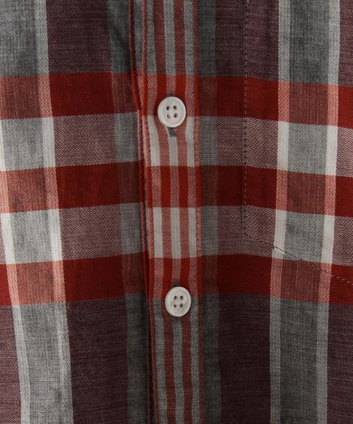 Steven Alan(スティーブンアラン)の「<Steven Alan> BIG DBY/CHK RV/SM REG/シャツ◆(シャツ/ブラウス・メンズ・グレー・MEDIUM/X-LARGE/LARGE/SMALL)」の6枚目の写真