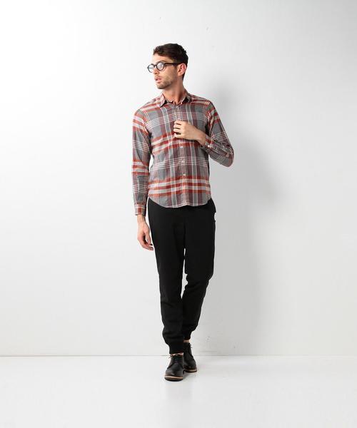 Steven Alan(スティーブンアラン)の「<Steven Alan> BIG DBY/CHK RV/SM REG/シャツ◆(シャツ/ブラウス・メンズ・グレー・MEDIUM/X-LARGE/LARGE/SMALL)」の8枚目の写真