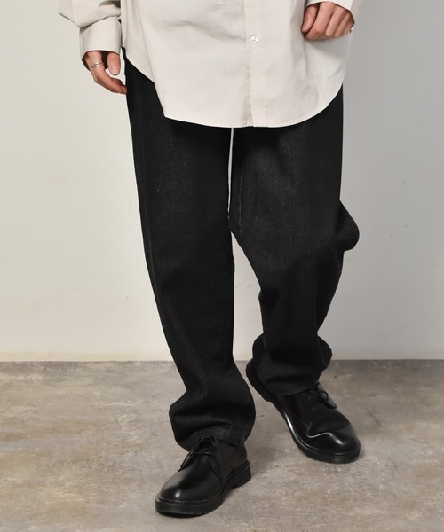 Starting Over（スターティングオーバー）の「12オンス ヴィンテージライク  デニムパンツ（デニムパンツ・メンズ・ブラック/インディゴブルー/ブルー/ケミカルウォッシュ/ブラック系その他2/ダークブラック/ブラック系その他/ダークブルー/ライトインディゴブルー/ブルー系その他・M/L/XL）」の3枚目の写真