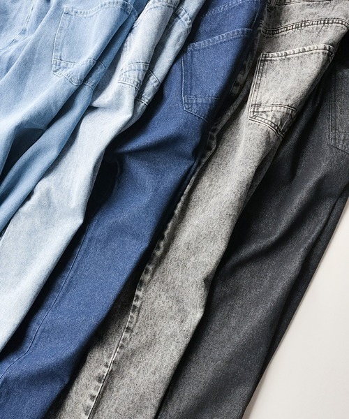 Starting Over（スターティングオーバー）の「12オンス ヴィンテージライク  デニムパンツ（デニムパンツ・メンズ・ブラック/インディゴブルー/ブルー/ケミカルウォッシュ/ブラック系その他2/ダークブラック/ブラック系その他/ダークブルー/ライトインディゴブルー/ブルー系その他・M/L/XL）」の11枚目の写真