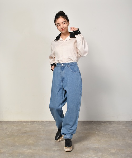 Starting Over（スターティングオーバー）の「12オンス ヴィンテージライク  デニムパンツ（デニムパンツ・メンズ・ブラック/インディゴブルー/ブルー/ケミカルウォッシュ/ブラック系その他2/ダークブラック/ブラック系その他/ダークブルー/ライトインディゴブルー/ブルー系その他・M/L/XL）」の22枚目の写真