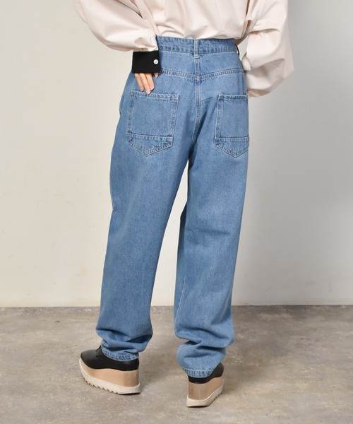 Starting Over（スターティングオーバー）の「12オンス ヴィンテージライク  デニムパンツ（デニムパンツ・メンズ・ブラック/インディゴブルー/ブルー/ケミカルウォッシュ/ブラック系その他2/ダークブラック/ブラック系その他/ダークブルー/ライトインディゴブルー/ブルー系その他・M/L/XL）」の21枚目の写真