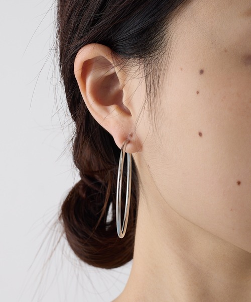 CIAOPANIC TYPY(チャオパニックティピー)の「lilフープイヤリングL(イヤリング・レディース・ゴールド/シルバー・ONE SIZE)」の3枚目の写真