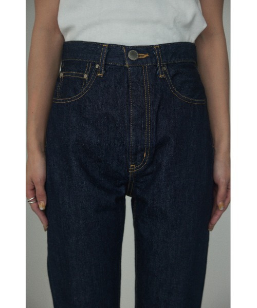 BLACK BY MOUSSY(ブラックバイマウジー)の「DRIP one wash denim(ドリップワンウォッシュデニム)(デニムパンツ・レディース・ワンウォッシュ・23inch/24inch/25inch/26inch)」の5枚目の写真