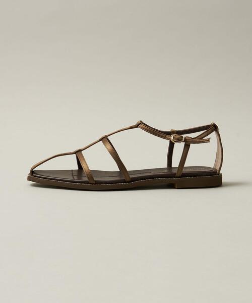 ODETTE E ODILE（オデットエオディール）の「クロスフレームSTN サンダル15↓↑（サンダル・レディース・ダークブラウン/ブラック/オレンジ・24cm/22.5cm/22cm/21.5cm/23cm/23.5cm/24.5cm/25cm）」の19枚目の写真