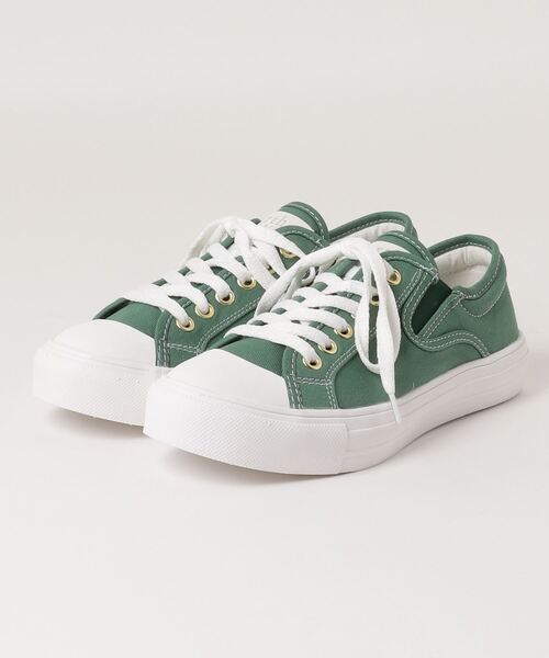 earth music&ecology（アースミュージックアンドエコロジー）の「6550 earth music&ecology スニーカー（スニーカー・レディース・ブルー/ミント/ダークグレー/ベージュ/グリーン/ライトピンク・24.5cm/24.0cm/22.5cm/23.0cm/23.5cm）」の4枚目の写真