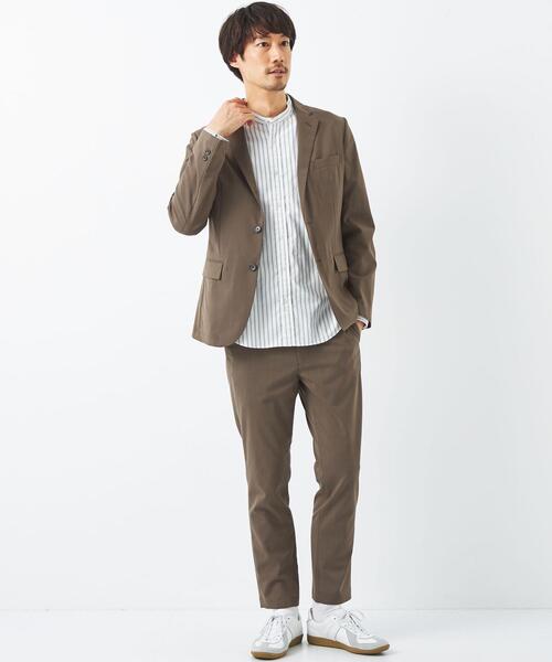 green label relaxing（グリーンレーベルリラクシング）の「TWウォッシャブルトロ ユーティリティー パンツ 9分丈 -ウォッシャブル・ストレッチ・防シワ-（その他パンツ・メンズ・グレー/ブラック/ネイビー/モカ/ロイヤルブルー・M/S/L/XS/XL）」の12枚目の写真