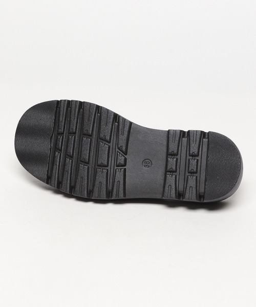 LAKOLE(ラコレ)の「タンクソールスライドサンダル / 188046(スリッポン・レディース・ブラック/グレイッシュベージュ/パイソン・MEDIUM/LARGE)」の16枚目の写真