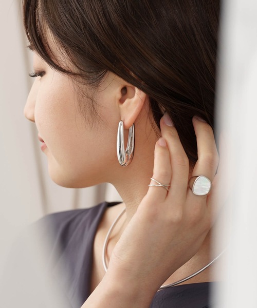 シックフープピアス（ピアス（両耳用））｜ANOH（アノー）の