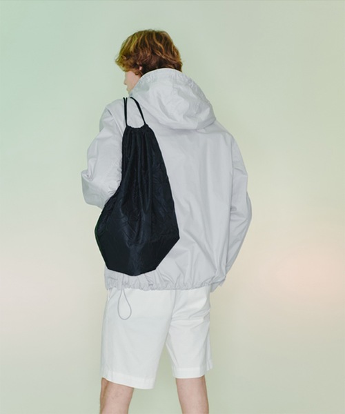 バックパック・リュック HAHARCHIVE Waterloo drawstring bag black Waterloo Drawstring Bag (Crease Black) - HAH ARCHIVE | 60