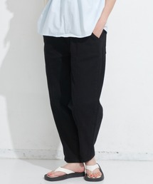 MERLOT | ベルト付きテーパードパンツ(チノパンツ)