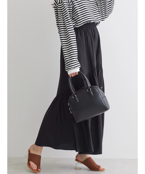 AMERICAN HOLIC（アメリカンホリック）の「ラウンド切り替えギャザースカート（スカート・レディース・ライトグレー/ブラック/ブルー・M/L）」の6枚目の写真